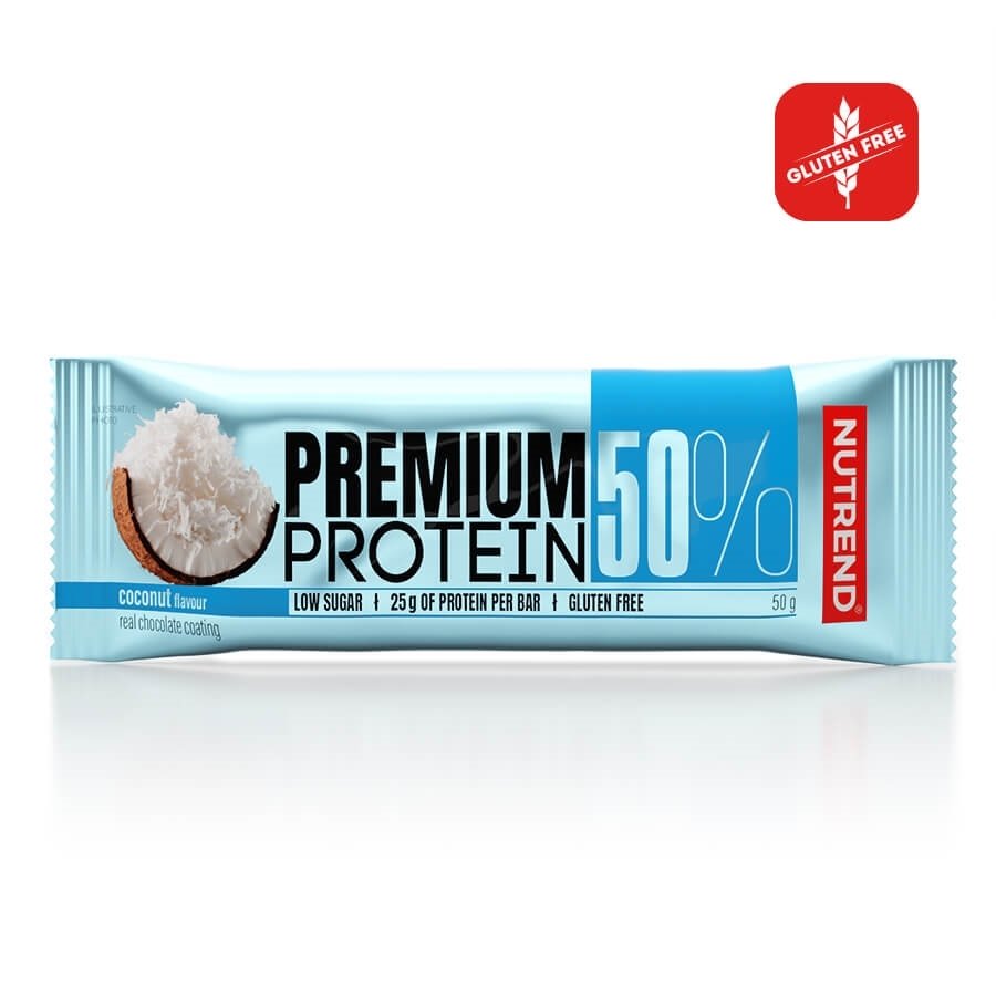 premium-protein-bar-coconut-2019-en NUTREND PREMIUM PROTEIN 50% BAR