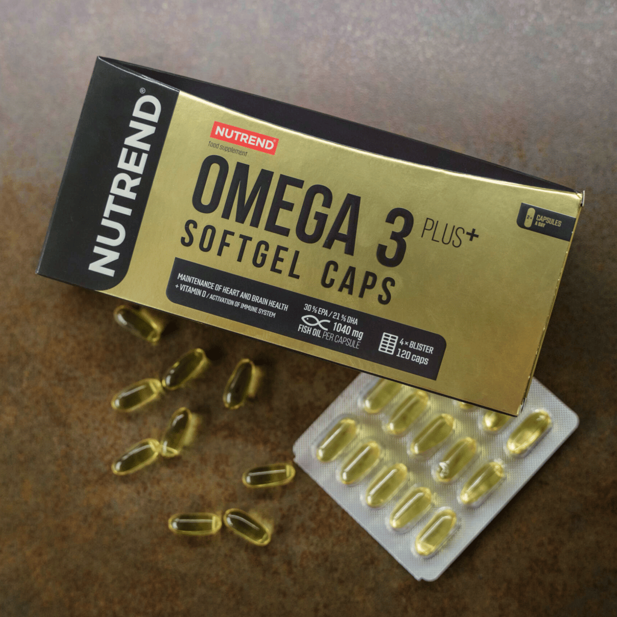 NUTREND OMEGA 3 PLUS SOFTGEL CAPS