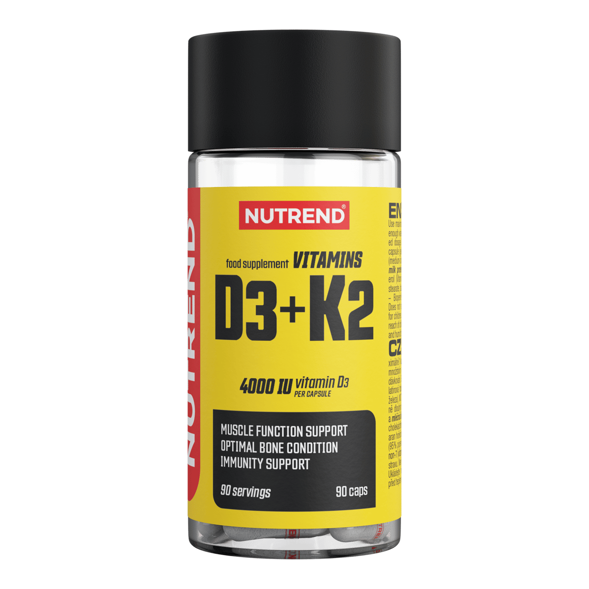 NUTREND VITAMINS D3+K2