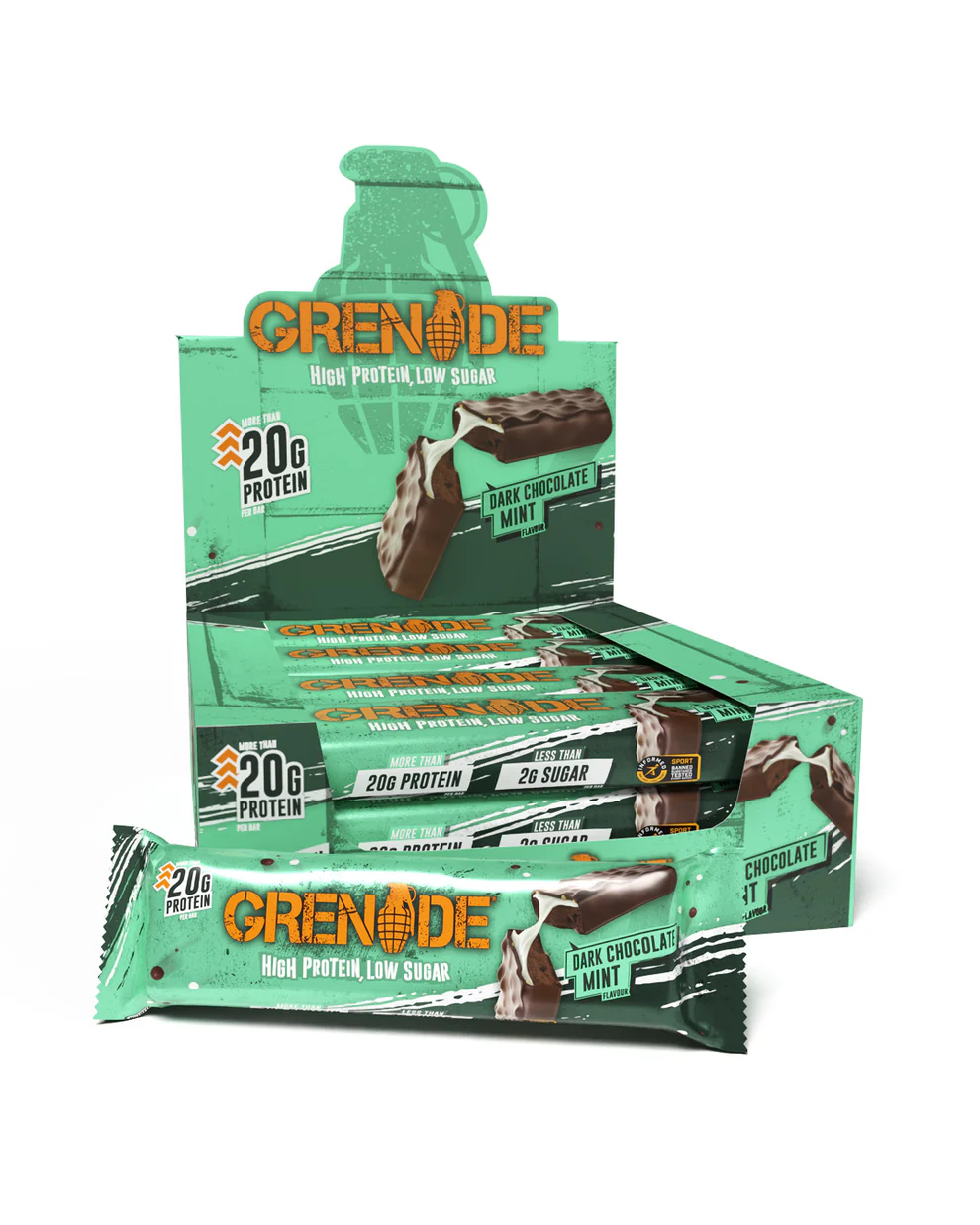 DarkMintChoc_Secondaries_1.jpg GRENADE PROTEIN BAR