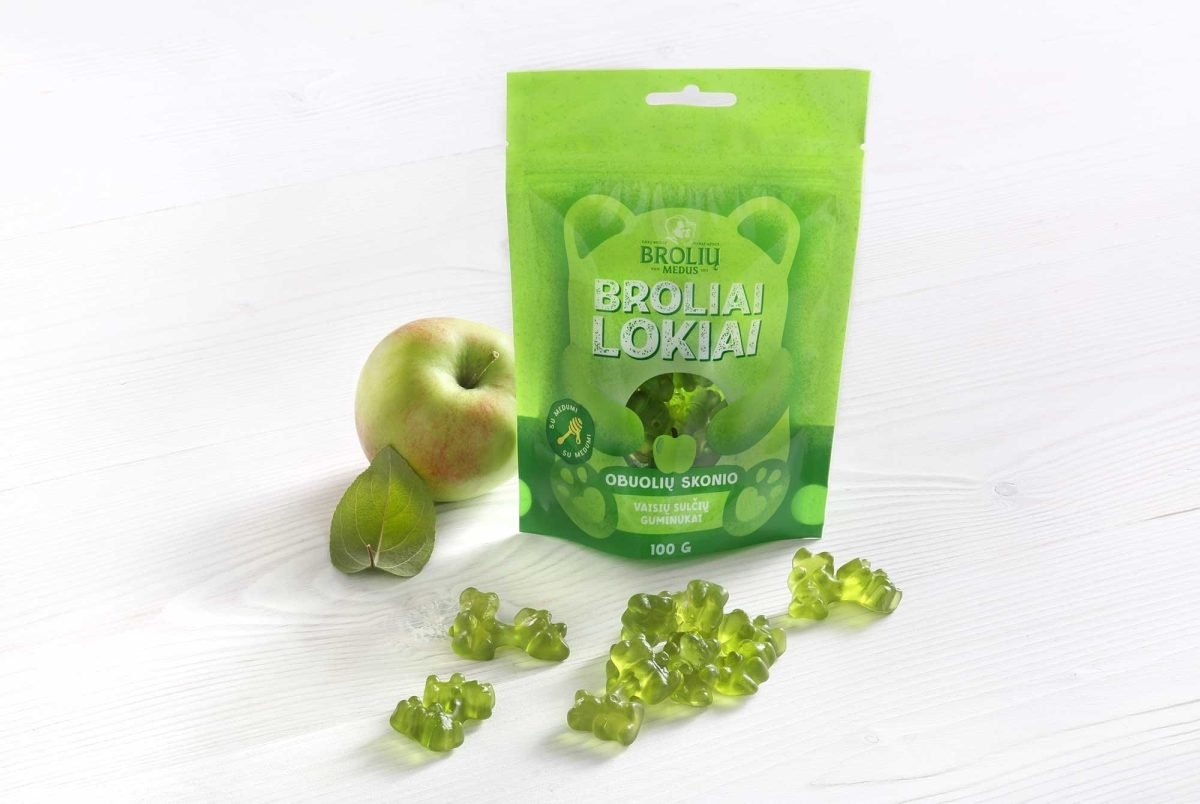 Guminukai-obuoliu-skonio GUMIKUKAI „BROLIAI LOKIAI“