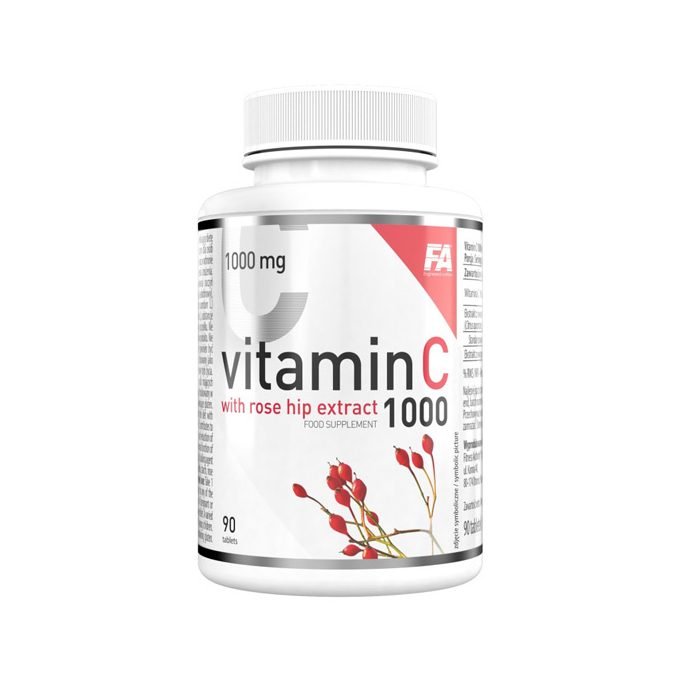 healthy-vitamin-c-1000-with-rose-hip-extract-90-tablets FA VITAMIN C