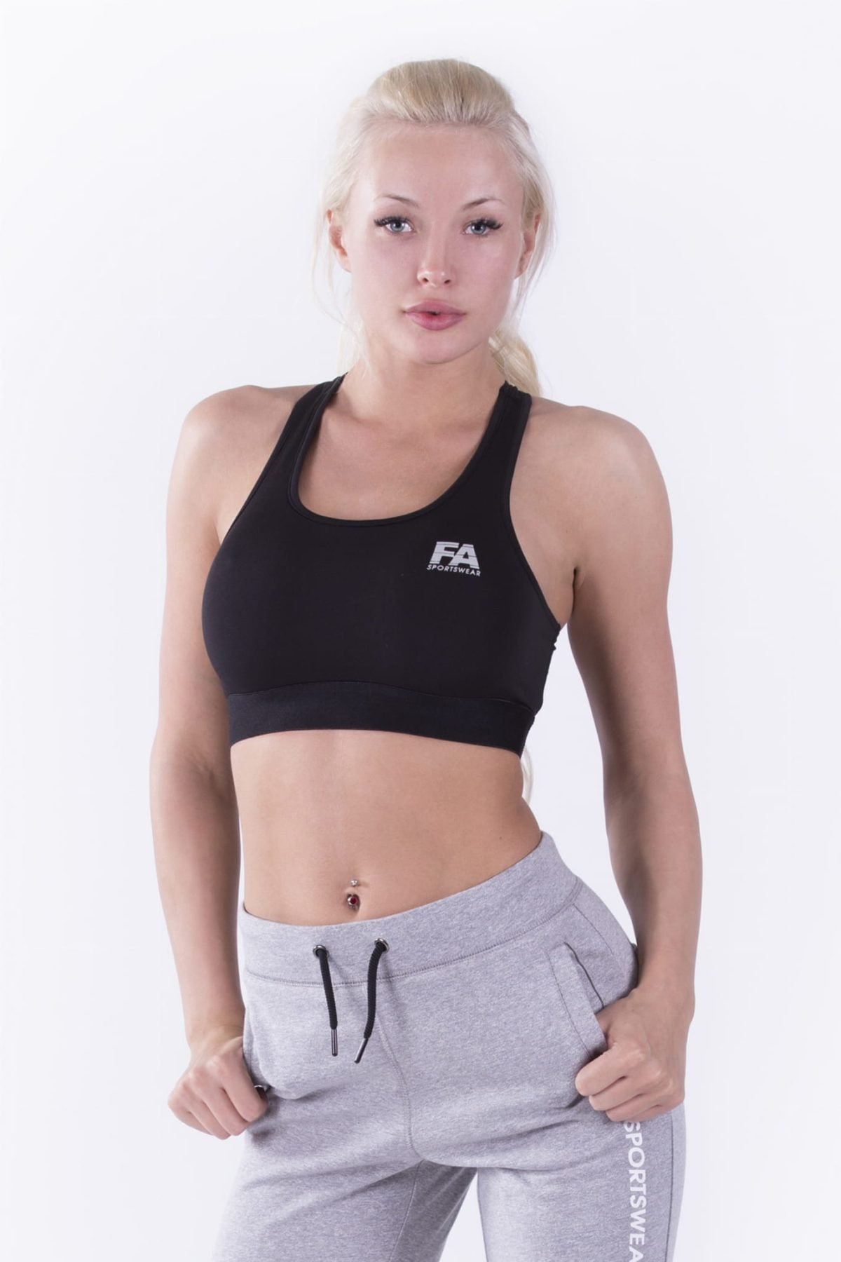1064_792 FA BRA HARDY BLACK (SPORTINĖ LIEMENĖLĖ)