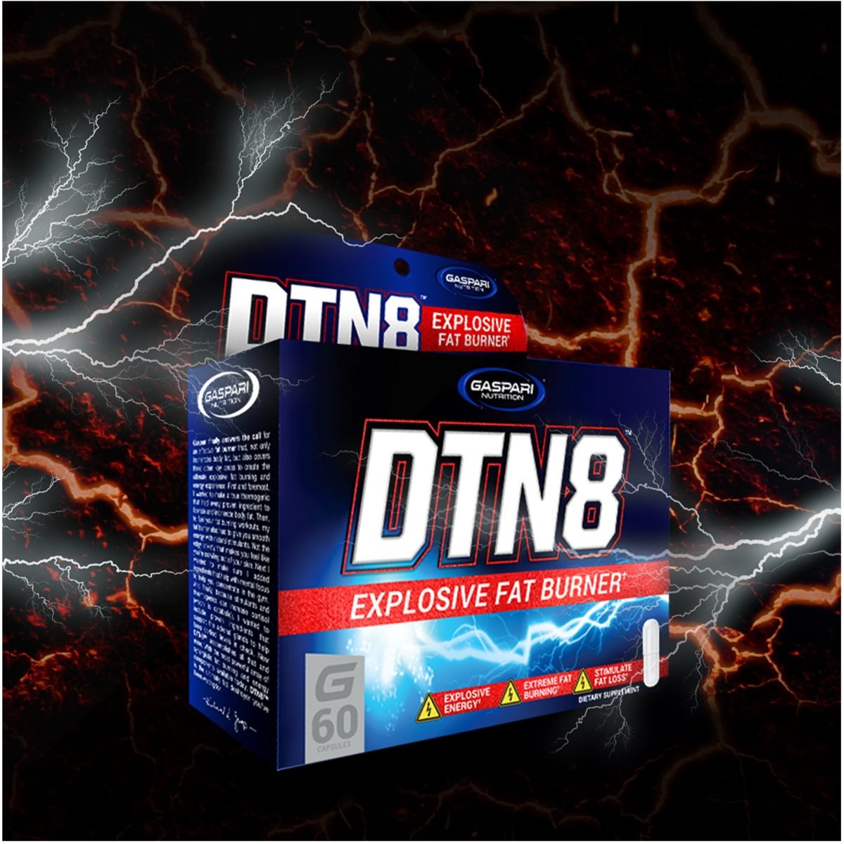 Gaspari-DTN8-60cps-MEGA-MOCNY-FAT-BURNER-PREZENT-Kod-producenta-33926 GASPARI NUTRITION DTN 8