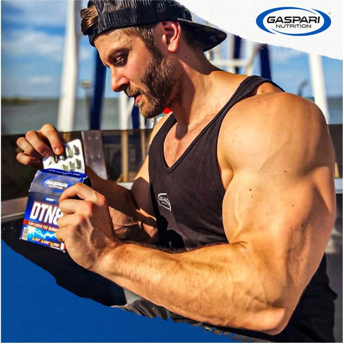 Gaspari-DTN8-60cps-MEGA-MOCNY-FAT-BURNER-PREZENT-Producent-Gaspari-Nutrition GASPARI NUTRITION DTN 8