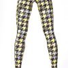 FA LEGGINS PEPITO YELLOW (TAMPRĖS)
