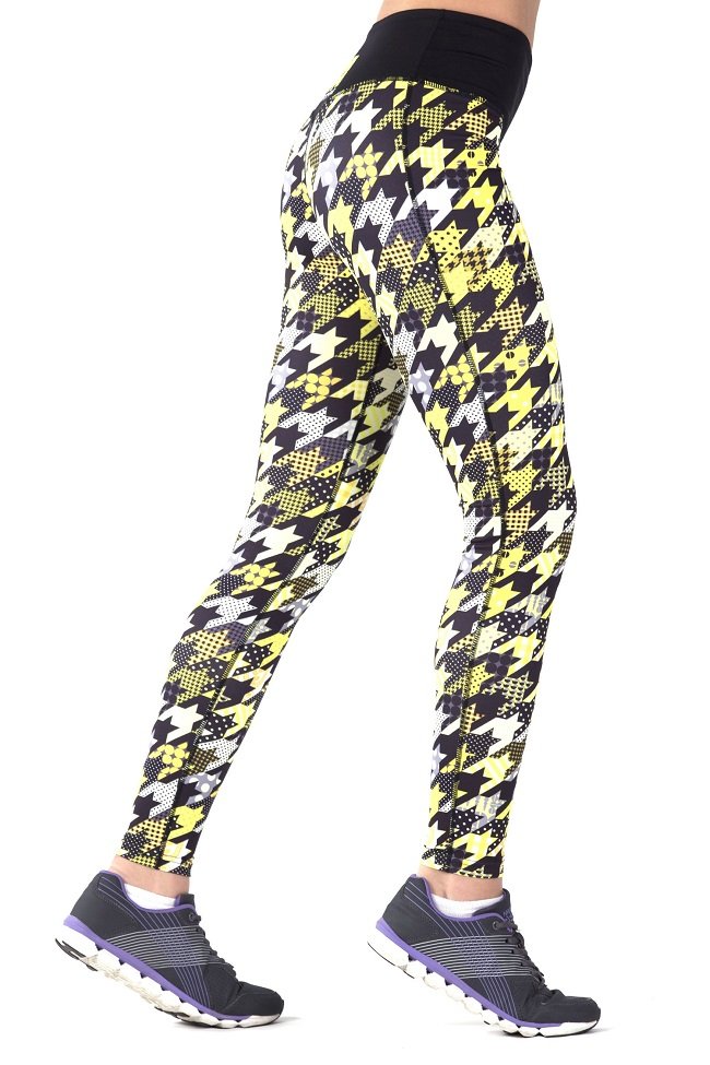 leggins-01-w-12 FA LEGGINS PEPITO YELLOW (TAMPRĖS)