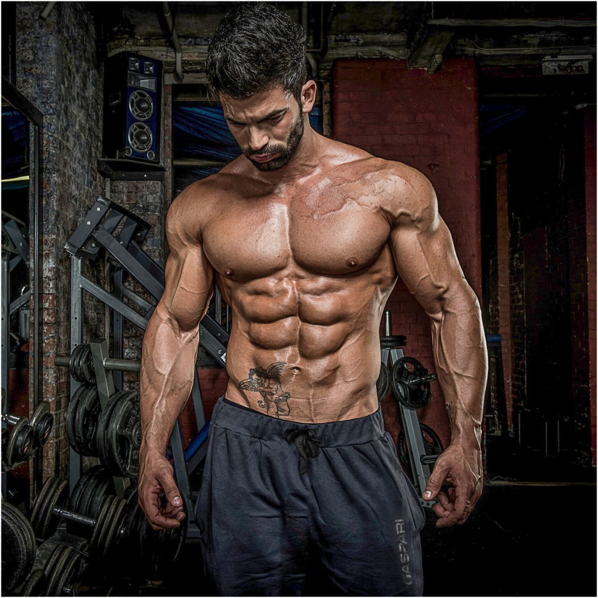 GASPARI NUTRITION ATHLETIC-FIT SHORTS (ŠORTAI)