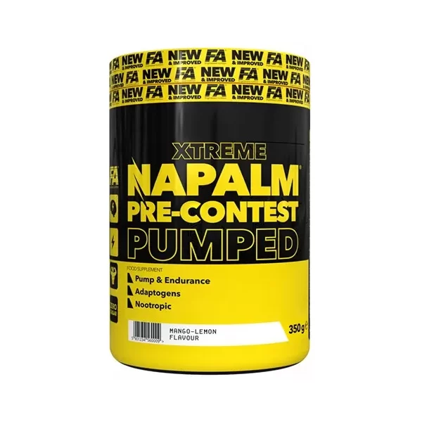 napalm-pre-contest-pumped-350g-cherry-lemon.jpg FITNESS AUTHORITY XTREME NAPALM PRE-CONTEST PUMPED