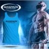 Gaspari-TOP-NA-SILOWNIE-BEZ-REKAWOW-BAWELNIANY-Marka-inna GASPARI NUTRITION LOGO TANKTOP-BLUE (MARŠKINĖLIAI)