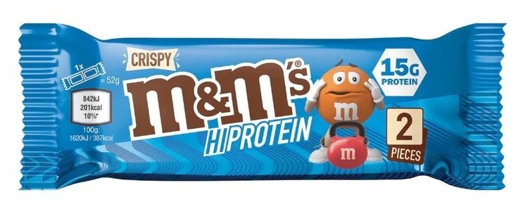 MARS BATON M&M’S CRISPY HIPROTEIN BAR