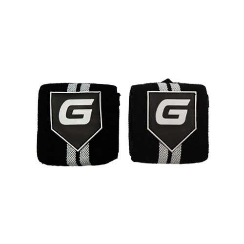 mp_sklep_500x500_gaspari_wraps_czarno_szare GASPARI NUTRITION WRIST WRAPS RUBBER LOGO (RIEŠŲ APSAUGOS)