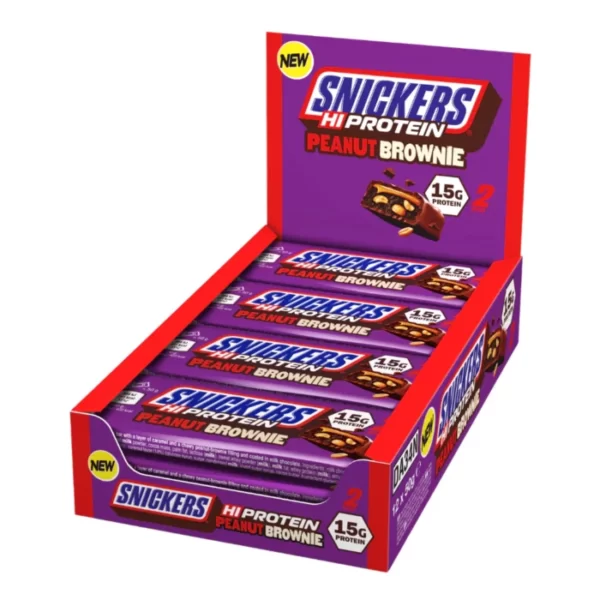 SNICKERS HI PROTEIN PEANUT BROWNIE