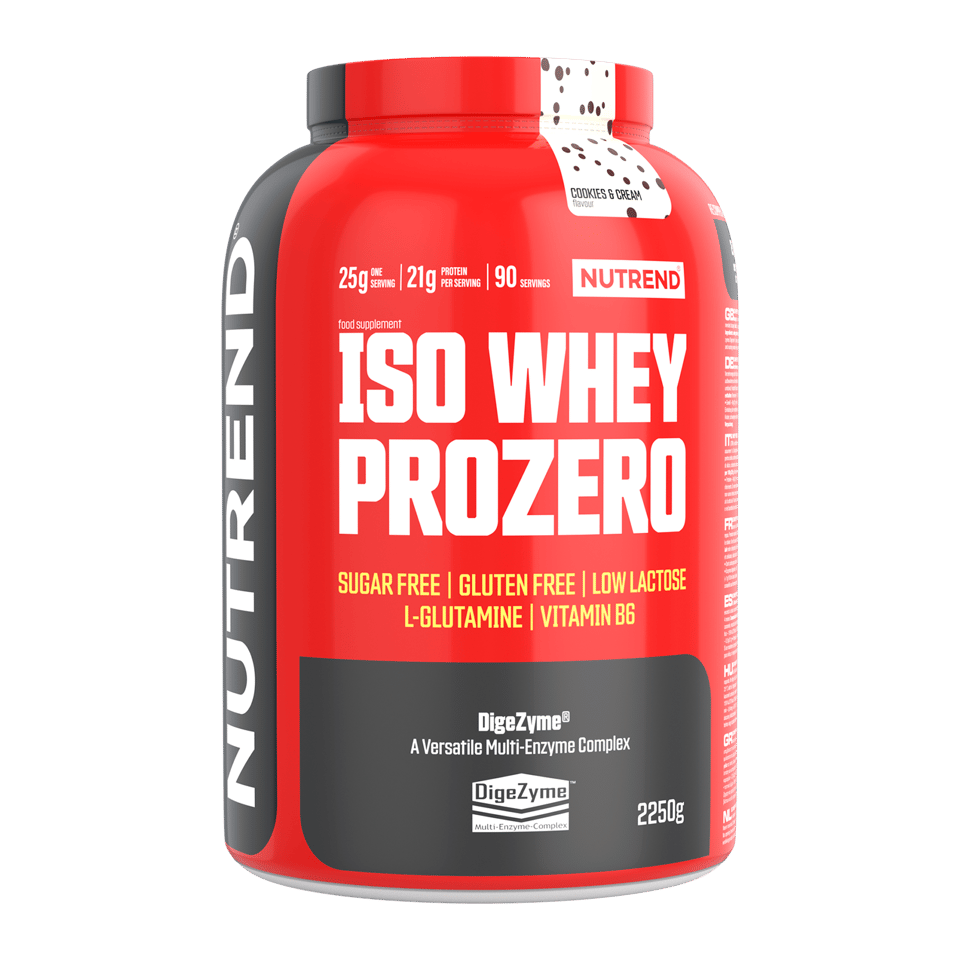 ererew NUTREND ISO WHEY PROZERO