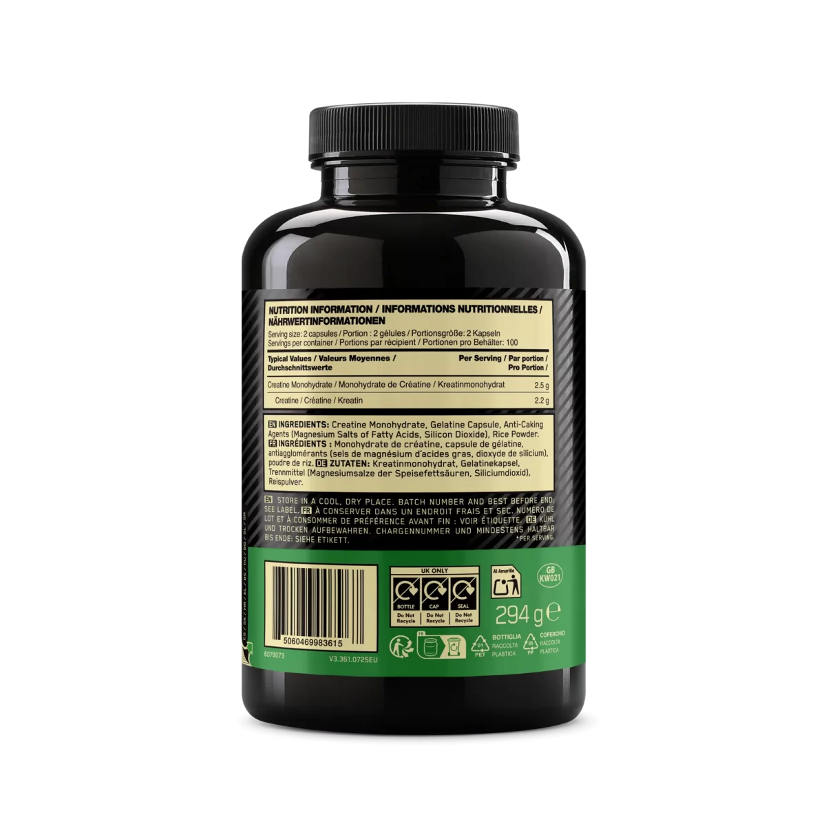 EU_ON_Micro_Creatine_Caps_6078073-Side03.png OPTIMUM NUTRITION CREATINE CAPSULES