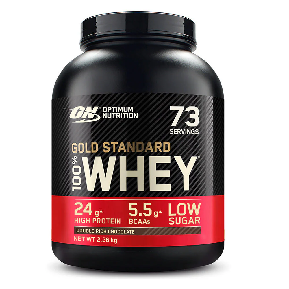 šokoladas 2,28 OPTIMUM NUTRITION GOLD STANDARD 100% WHEY