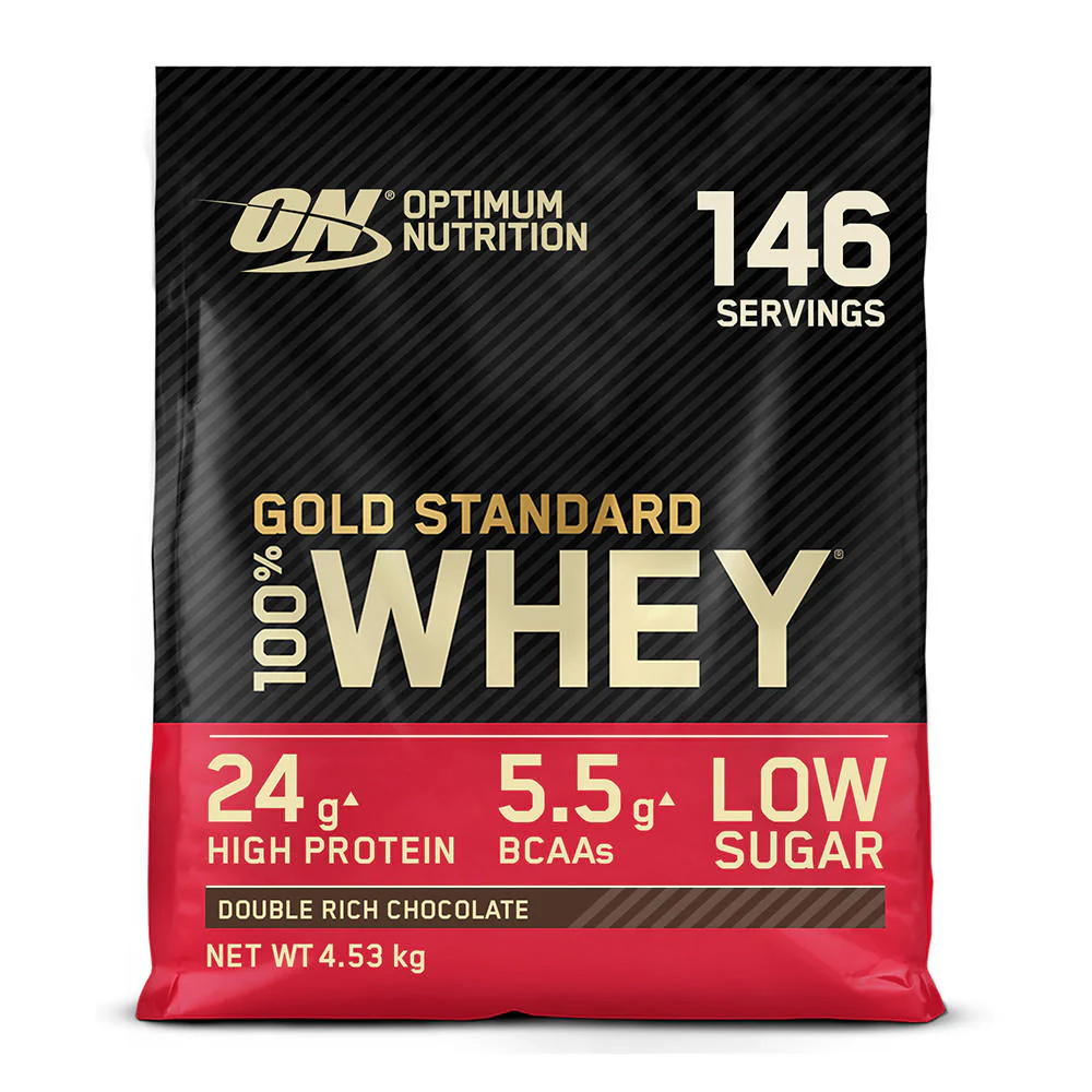 šokolado 4,5 kg OPTIMUM NUTRITION GOLD STANDARD 100% WHEY