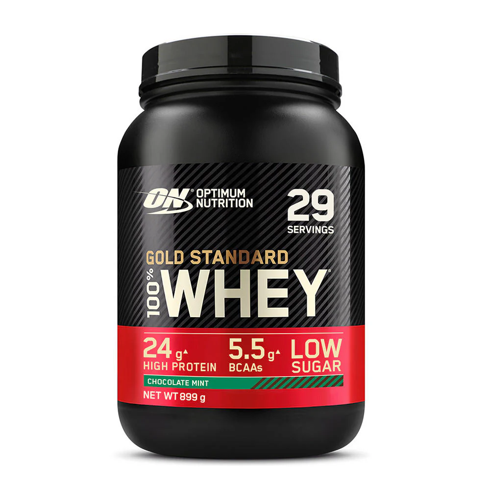 šokolado mėtų OPTIMUM NUTRITION GOLD STANDARD 100% WHEY