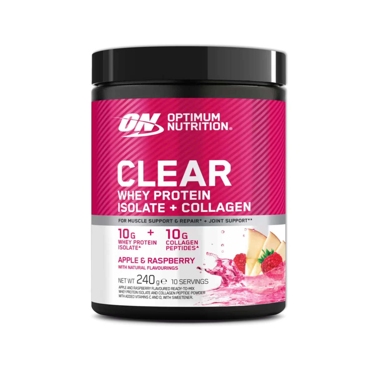 on-1159292_Image_01 OPTIMUM NUTRITION CLEAR WHEY PROTEIN ISOLATE + COLLAGEN