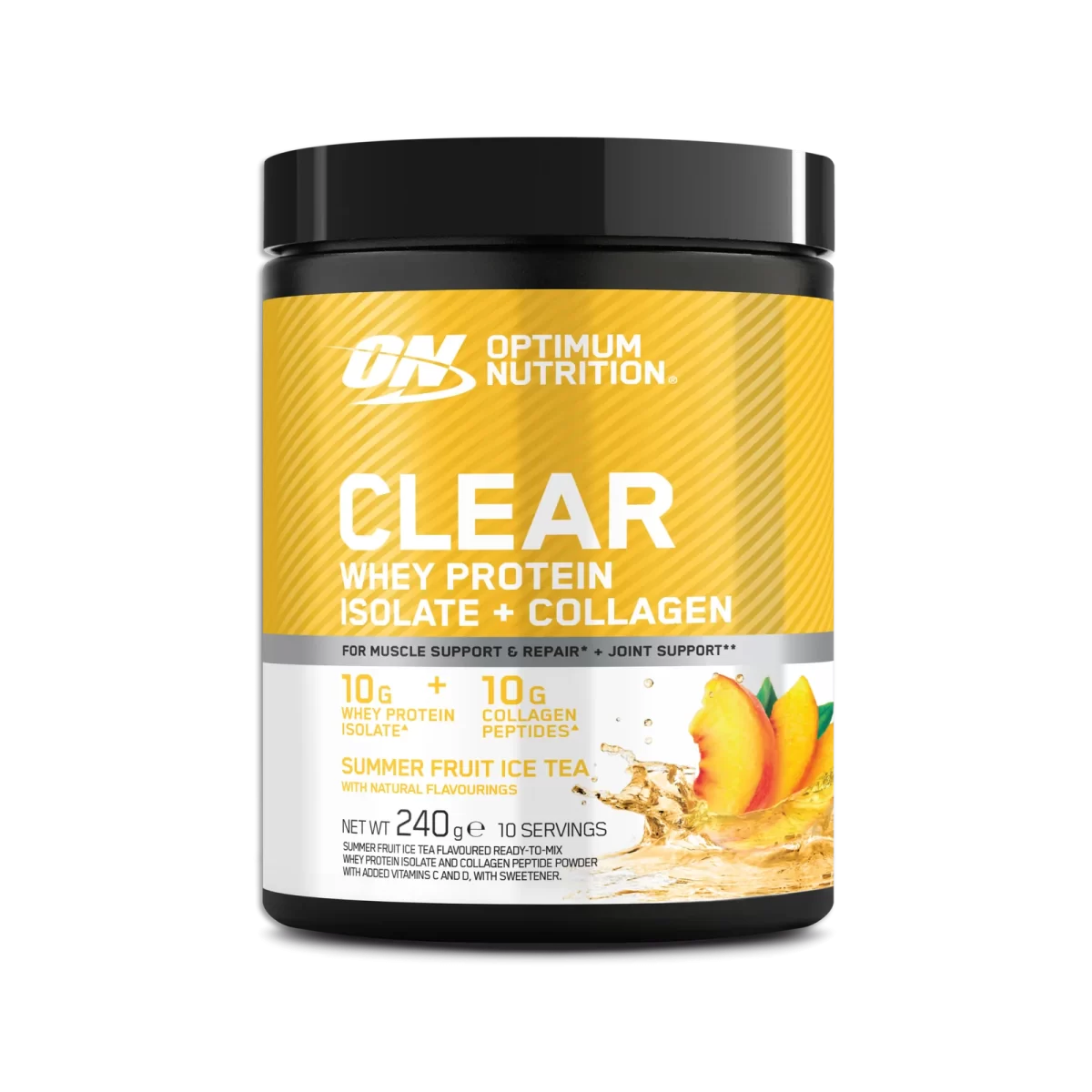 on-1159293_Image_01 OPTIMUM NUTRITION CLEAR WHEY PROTEIN ISOLATE + COLLAGEN