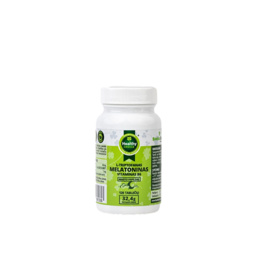 Melatoninas-Vitaminas-B6-min_preview_rev_1 HEALTHY CHOICE L-TRIPTOFANAS + MELATONINAS + B6